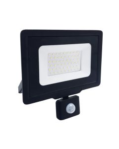 PROSTO LED reflektor sa PIR senzorom 50W LRF008SW-50/BK