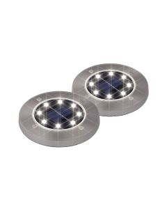 HOME Solarna baštenska lampa 2 kom MX626/2