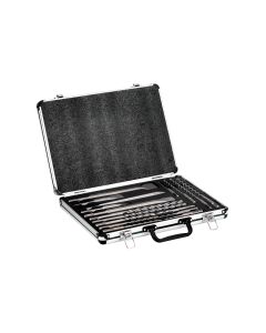 Metabo Set 17 kom. SDS-Plus spiralnih burgija, dleta i špiceva u aluminijumskom kofer