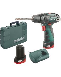 Akumulatorska bušilica-zavrtač PowerMaxx SB Basic 10,8-LI /2.0Ah Metabo + set bitova