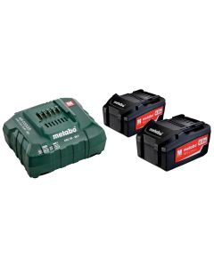 Baterijski komplet sa punjačem set basic 2x4Ah Metabo