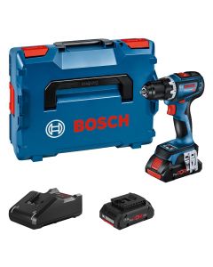 BOSCH GSR 18V-90 C akumulatorska bušilica odvrtač ProCORD 2x4Ah + L-boxx 136