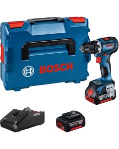 BOSCH GSR 18V-90 C akumulatorska bušilica odvrtač ProCORD 2x5Ah + L-boxx 136 