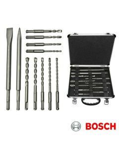 Bosch 11-delni SDS plus set za građevinske radove u aluminijumskom koferu 