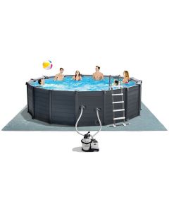 Intex Bazen GRAPHITE GRAY PANEL 4.78 x1.24B