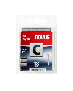 Klamerice Tip C 4/18 18mm 2000kom NOVUS
