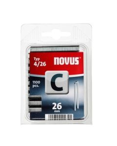Klamerice Tip C 4/26 26mm 1100kom NOVUS