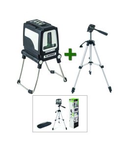 Laserski nivelator 872GS zeleni Prolaser Plus + stativ Kapro