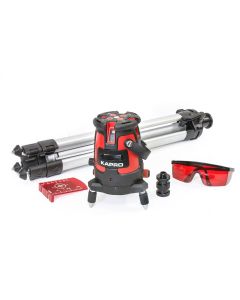 875H Prolaser Set Kapro laserski crveni nivelator 