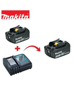 MAKITA SET 7 Baterija BL1830Bx2 i Punjač brzi DC18RC