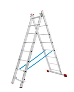 Merdevine aluminijumske kombinovane na izvlačenje 2 x 7 Maxmara