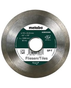 Metabo dijamantska rezna ploča za keramičke pločice “Classic” SP-T 115 mm