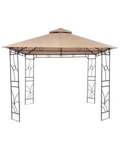 Metalna gazebo tenda Panama sa duplim krovom