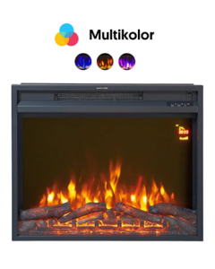 PROSTO EK26U3L električni ugradni kamin 26" 2000W 3 boje 