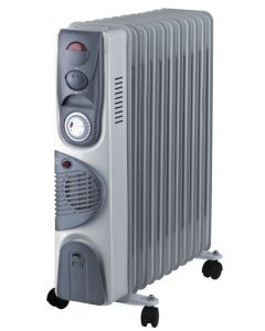 PROSTO uljni radijator 11 rebara sa ventilatorom