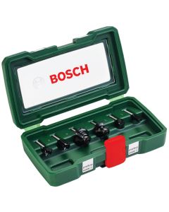 6-delni set HM glodala prihvat 6 mm BOSCH