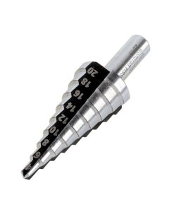 Stepenasta burgija HSS prihvat 8 mm Ø 4-20 WOLFCRAFT