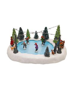Svetleća LED diorama klizalište
