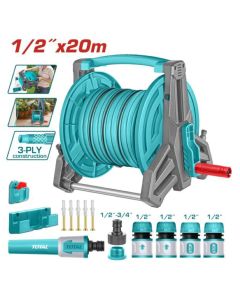TOTAL THHR20124 motalica sa crevom 20m plus set adaptera