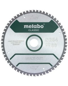 Metabo list za kružnu testeru univerzalni MultiCut 254mm 60z Precision cut