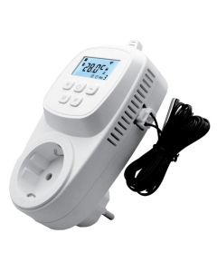 PROSTO programabilan digitalni sobni termostat sa utičnicom DST-501H